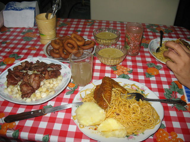 Comida típica de Pacaipampa